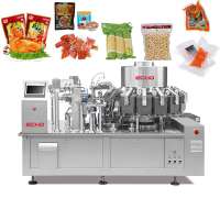 Automatic Premade Bag Chicken Meat Bar Fish Food Vacuum Packaging Machine